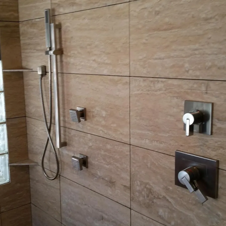 Shower fixture installation for Frozen Pipe Repair in Norwich